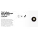 Spoturi incastrabile spatii comerciale - Spot LED incastrabil TULIPA Black recessed downlight 7W 15° 2700K CRI90 dali