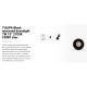 Spoturi incastrabile spatii comerciale - Spot LED incastrabil TULIPA Black recessed downlight 7W 15° 2700K CRI90 triac