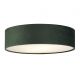 Plafoniere - Plafoniera moderna cu abajur din catifea verde Drum 2L, 38cm