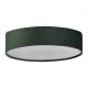 Plafoniere - Plafoniera moderna cu abajur din catifea verde Drum 2L, 38cm