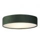 Plafoniera moderna cu abajur din catifea verde Drum 3L, 50cm