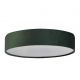 Plafoniere - Plafoniera moderna cu abajur din catifea verde Drum 3L, 50cm