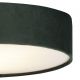Plafoniere - Plafoniera moderna cu abajur din catifea verde Drum 3L, 50cm