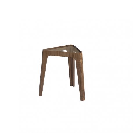 Noptiere - Masuta auxiliara cu blat triunghiular Corner Table 55x55cm
