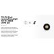 Spoturi incastrabile spatii comerciale - Spot LED incastrabil TULIPA Black recessed downlight 7W 15° 4000K CRI90 dali