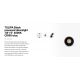 Spoturi incastrabile spatii comerciale - Spot LED incastrabil TULIPA Black recessed downlight 7W 15° 4000K CRI90 triac