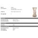 Vaze - Vaza flori, Vas decorativ design LUX Axa brown