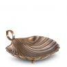 Obiect decorativ, Tava mica delicata din alama Shell S