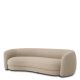 Canapele - Canapea curbata design LUX Blaine, boucle sand
