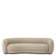 Canapele - Canapea curbata design LUX Blaine, boucle sand