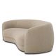 Canapele - Canapea curbata design LUX Blaine, boucle sand