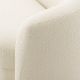 Canapele - Canapea curbata design LUX Blaine, boucle ivory