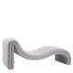 Canapele - Pat de zi tip sezlong design LUX Pioneer boucle grey