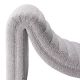 Canapele - Pat de zi tip sezlong design LUX Pioneer boucle grey