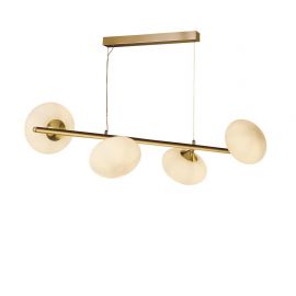 Pendule, Lustre suspendate - Lustra moderna cu 4 surse de lumina Pebble