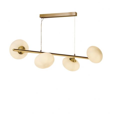 Pendule, Lustre suspendate - Lustra moderna cu 4 surse de lumina Pebble