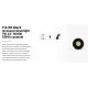 Spoturi incastrabile spatii comerciale - Spot LED incastrabil TULIPA Black recessed downlight 7W 24° 3000K CRI90 casambi