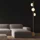 Lampadare - Lampadar, Lampa de podea moderna cu 3 surse de lumina Pebble