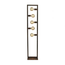 Lampadare - Lampadar, Lampa de podea rustica cu 5 surse de lumina Oblong