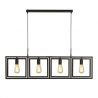 Lustra design industrial cu 4 surse de lumina Plaza