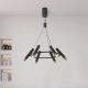 Pendule, Lustre suspendate - Lustra suspendata cu 6 spoturi LED directionabile Cylinder
