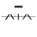 Lustra suspendata cu 5 spoturi LED directionabile Cylinder
