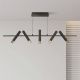 Pendule, Lustre suspendate - Lustra suspendata cu 5 spoturi LED directionabile Cylinder