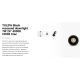Spoturi incastrabile spatii comerciale - Spot LED incastrabil TULIPA Black recessed downlight 7W 24° 4000K CRI90 triac