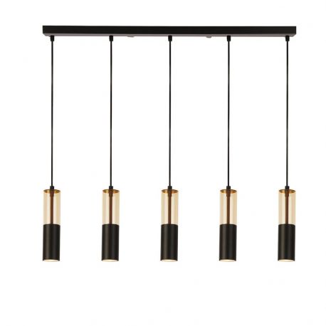 Pendule, Lustre suspendate - Lustra cu 5 pendule design modern Merrygold