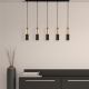 Pendule, Lustre suspendate - Lustra cu 5 pendule design modern Merrygold