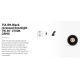 Spoturi incastrabile spatii comerciale - Spot LED incastrabil TULIPA Black recessed downlight 7W 36° 2700K CRI90