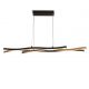 Pendule, Lustre suspendate - Lustra LED suspendata design modern Bloom Swirl