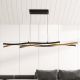 Pendule, Lustre suspendate - Lustra LED suspendata design modern Bloom Swirl