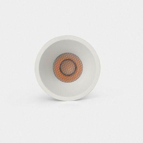Spoturi incastrabile spatii comerciale - Spot LED incastrabil TULIPA White recessed downlight 7W 36° 3000K CRI90 triac