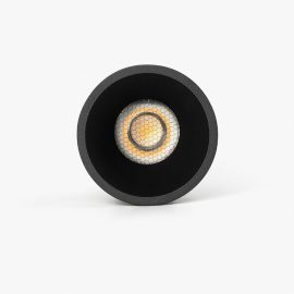 Spoturi incastrabile spatii comerciale - Spot LED incastrabil TULIPA Black recessed downlight 7W 36° 4000K CRI90