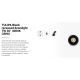 Spoturi incastrabile spatii comerciale - Spot LED incastrabil TULIPA Black recessed downlight 7W 36° 4000K CRI90