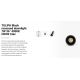 Spoturi incastrabile spatii comerciale - Spot LED incastrabil TULIPA Black recessed downlight 7W 36° 4000K CRI90 triac