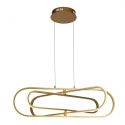 Lustra suspendata LED design modern Clip auriu