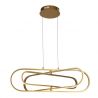 Lustra suspendata LED design modern Clip auriu
