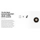 Spoturi incastrabile spatii comerciale - Spot LED incastrabil TULIPA Black recessed downlight 7W 36° 4000K CRI90 casambi