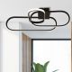 Lustre aplicate - Lustra suspendata LED design modern Clip negru