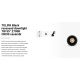 Spoturi incastrabile spatii comerciale - Spot LED incastrabil TULIPA Black recessed downlight 7W 55° 2700K CRI90 casambi