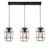 Lustra cu 3 pendule design geometric Vision Cage