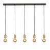 Lustra cu 5 pendule design minimalist Spinny