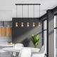 Pendule, Lustre suspendate - Lustra cu 5 pendule design minimalist Spinny