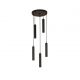 Pendule, Lustre suspendate - Lustra cu 5 pendule design minimalist Dulwich