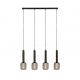 Pendule, Lustre suspendate - Lustra cu 4 pendule design minimalist Dulwich