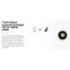 Spoturi incastrabile spatii comerciale - Spot LED incastrabil TULIPA Black recessed downlight 7W 55° 4000K CRI90