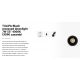 Spoturi incastrabile spatii comerciale - Spot LED incastrabil TULIPA Black recessed downlight 7W 55° 4000K CRI90 casambi