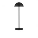 Lampa portabila pentru exterior cu iluminat LED pe baterii Portabello negru